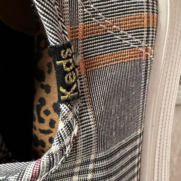 Keds Triple Up Plaid Platform Sneaker - Picture 5 of 10